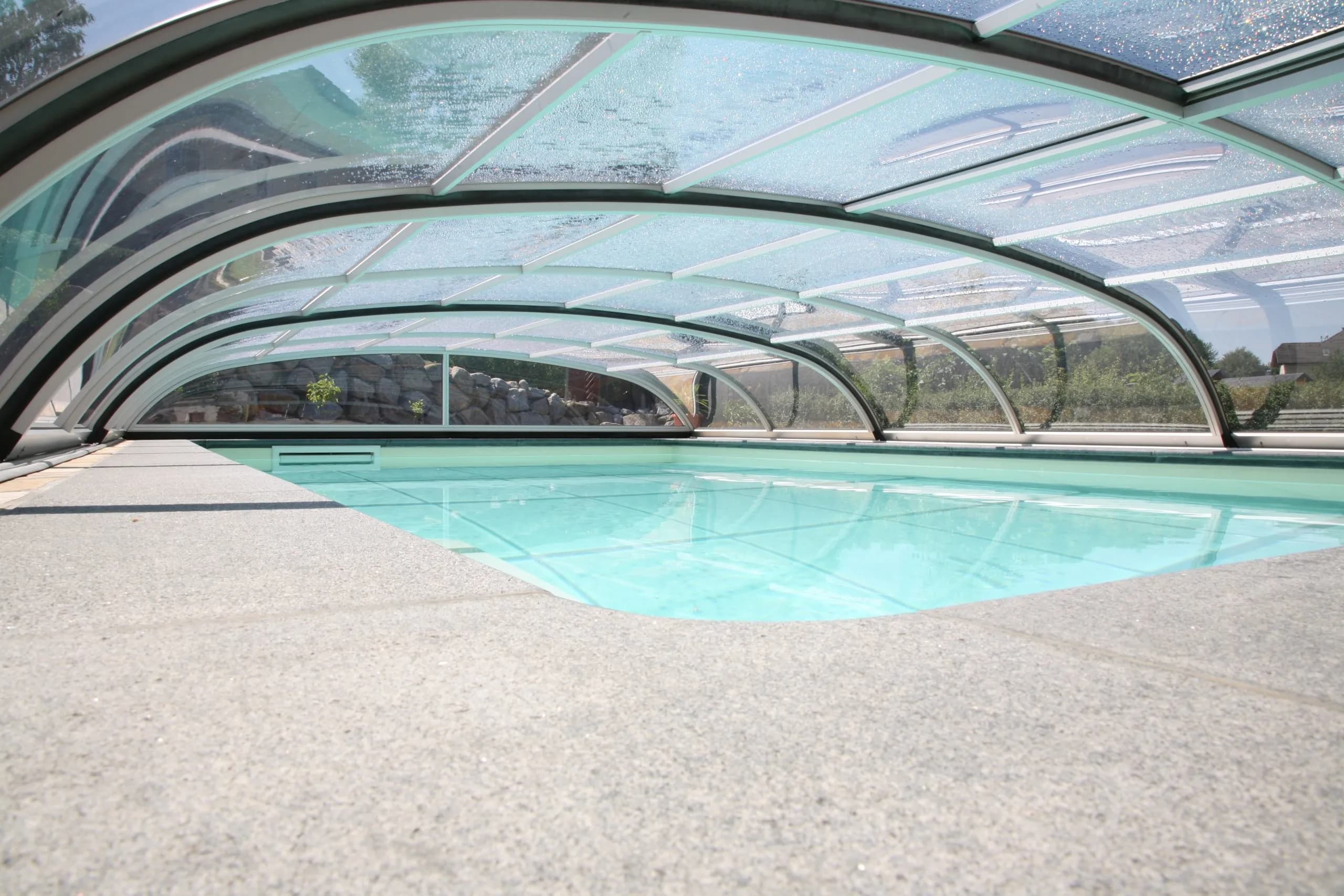 Hytek Pool Überdachung/Poolabdeckung